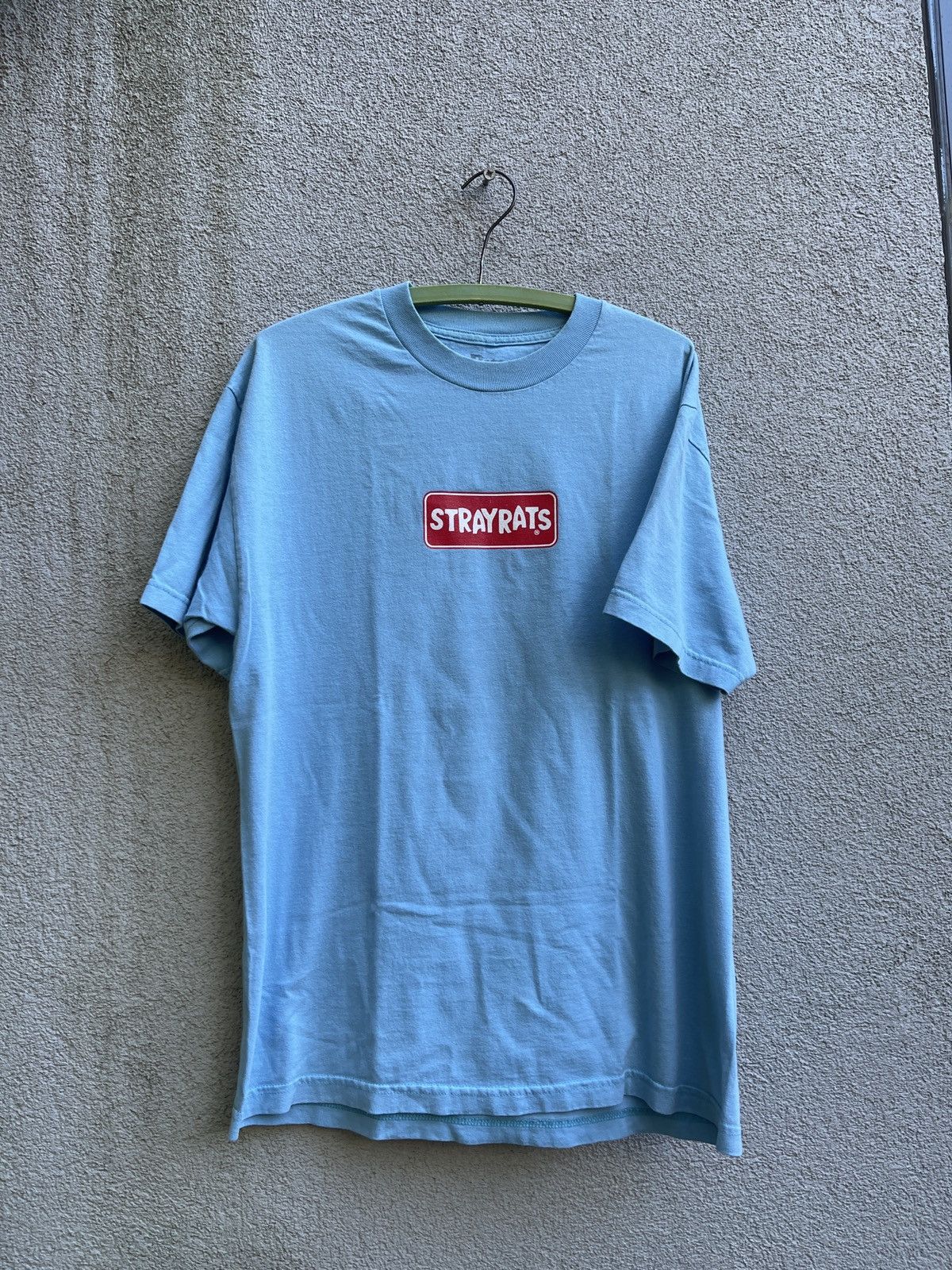 Vintage STRAY RATS BOX LOGO TEE RARE | Grailed