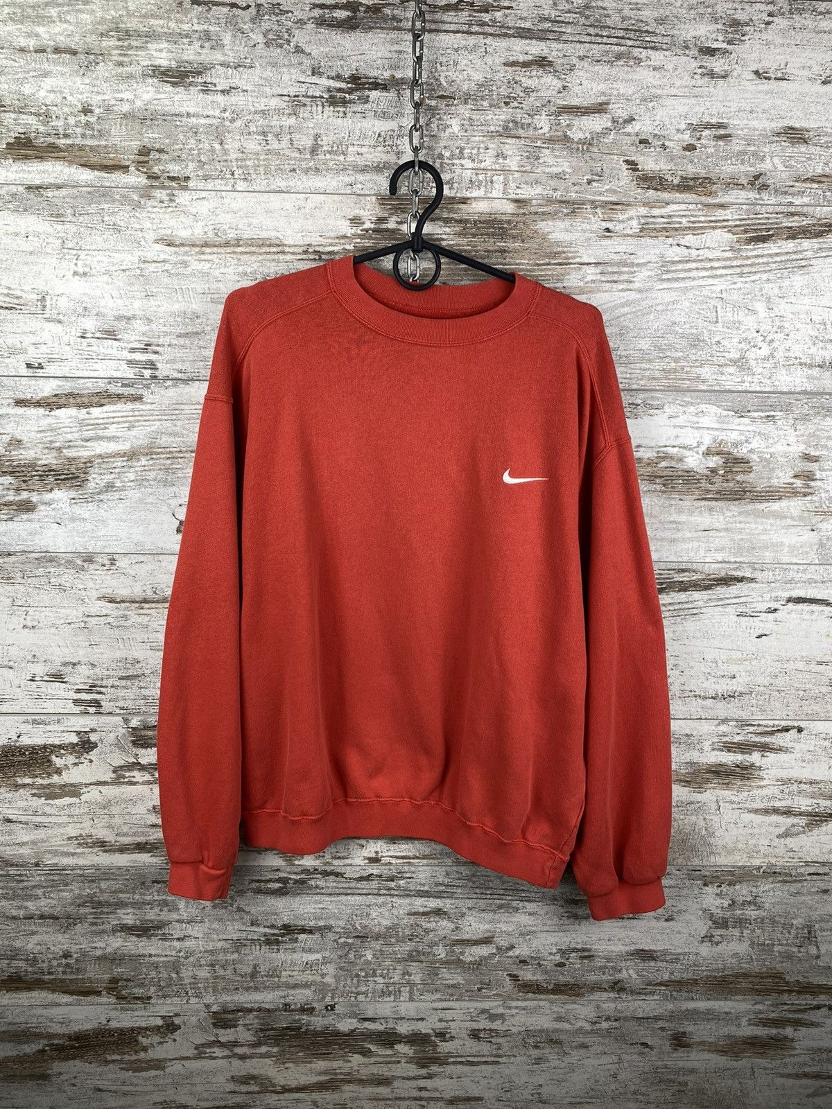 Nike Mens Vintage Nike Swoosh logo sweatshirt 90s rare y2k hype Size US M / EU 48-50 / 2 - 1 Thumbnail
