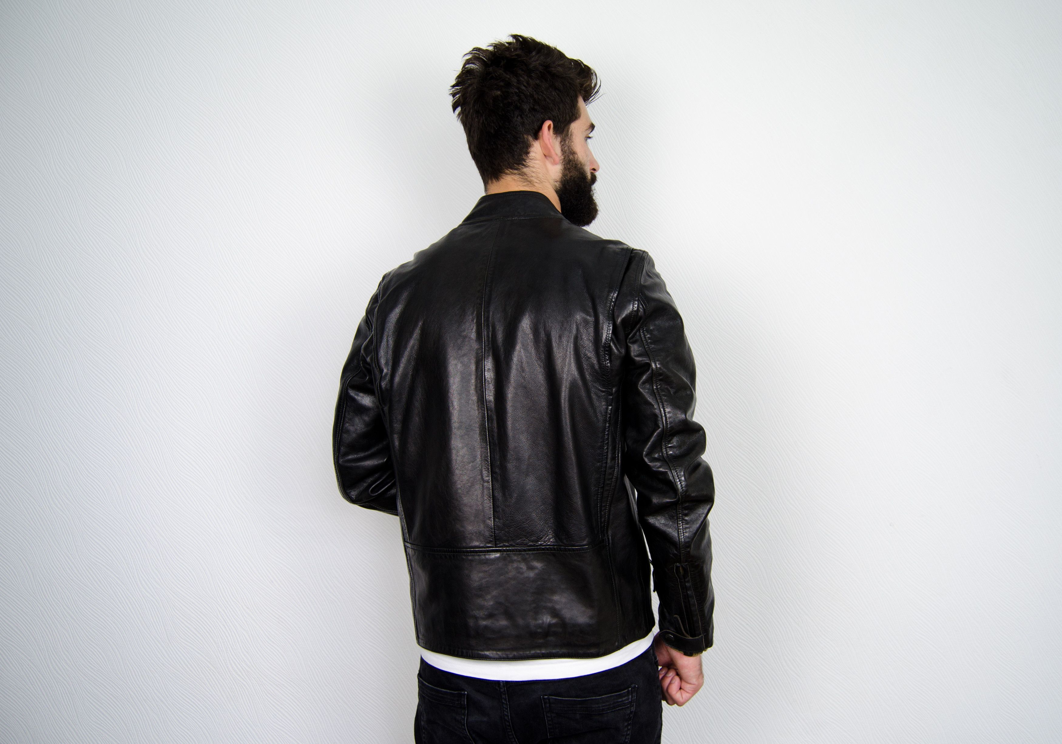 Schott Blauer USA Elmer Leather Jacket Schott Avirex Style Size US M / EU 48-50 / 2 - 6 Thumbnail