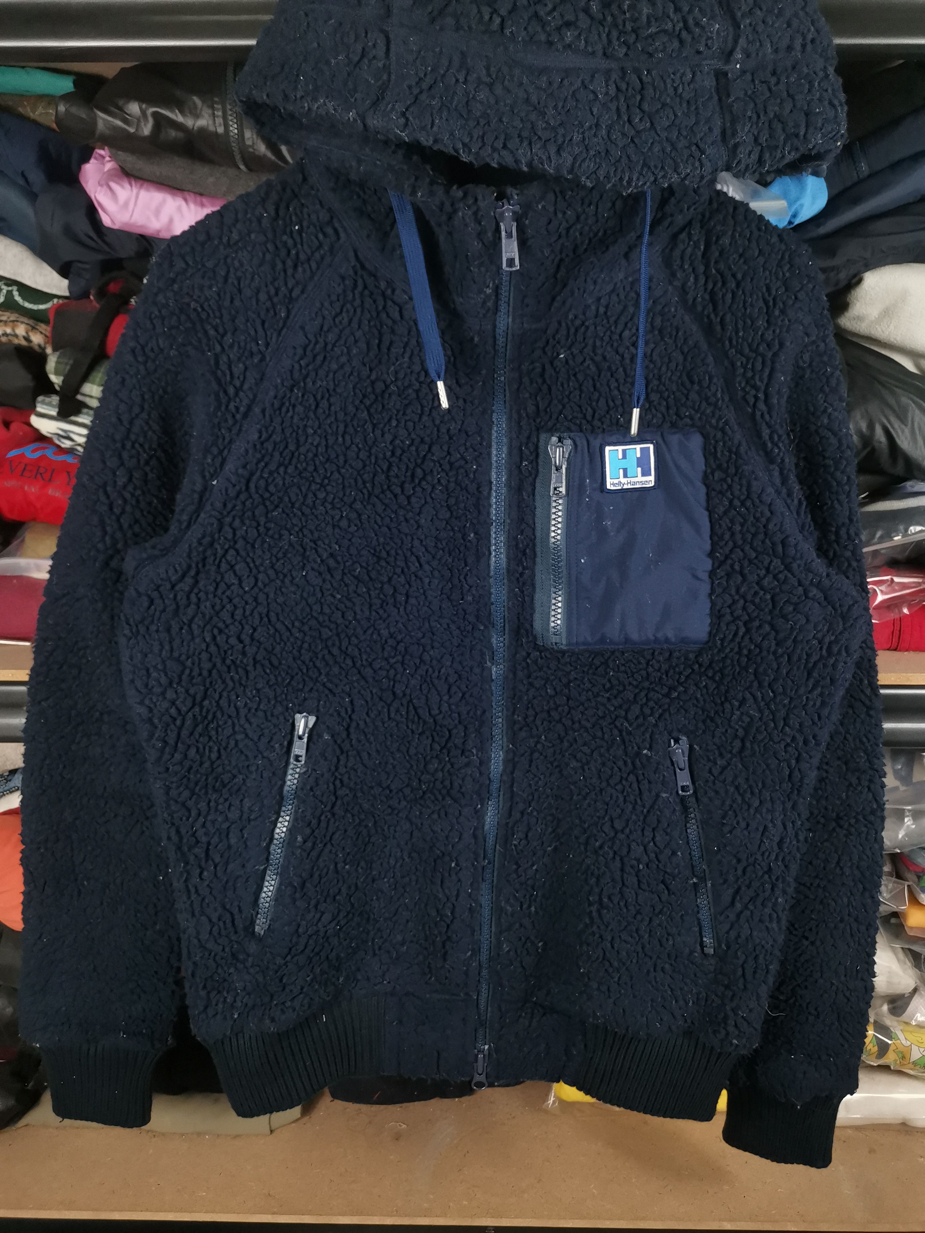 Helly Hansen Vintage Helly Hansen Deep Pile Sherpa Jacket Size US M / EU 48-50 / 2 - 1 Thumbnail