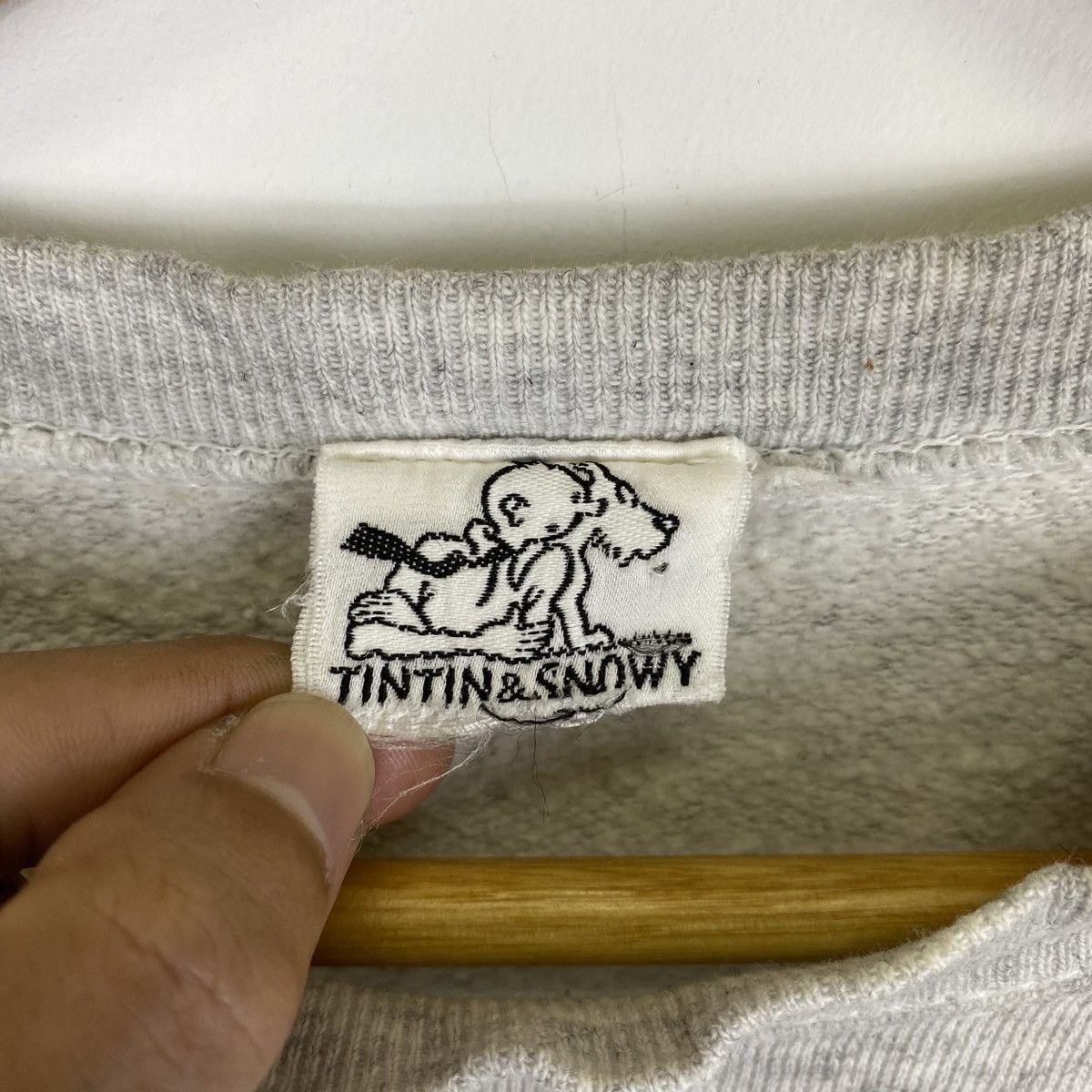 Cartoon Network Vintage TINTIN & SNOWY Cartoon Comic Movie Sweatshirt Jumper Size US M / EU 48-50 / 2 - 5 Thumbnail