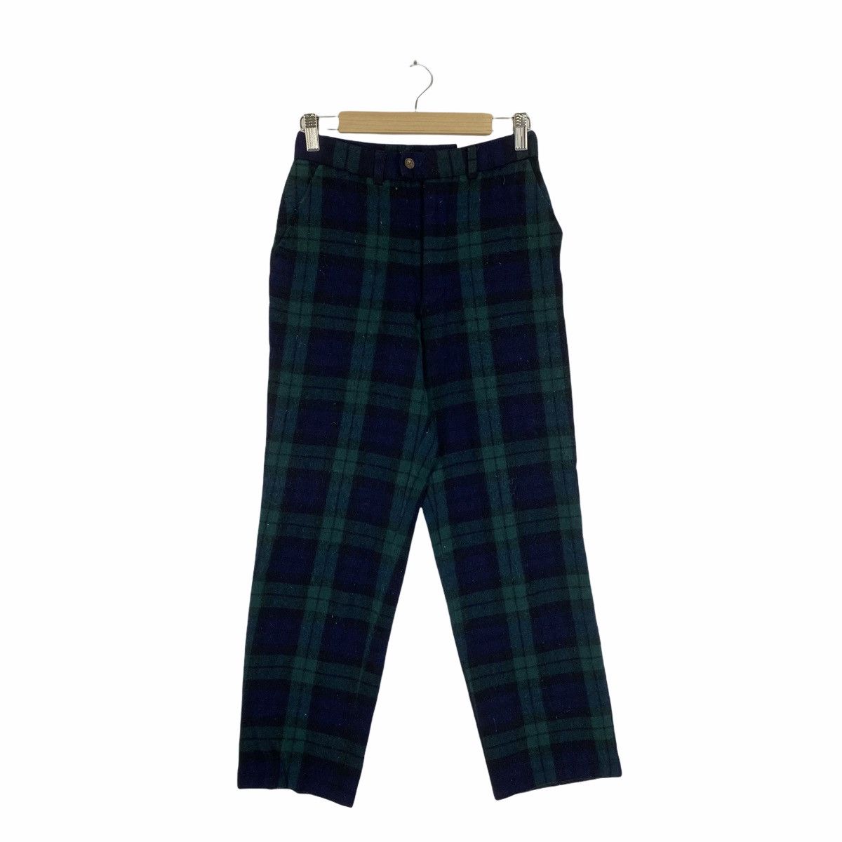 J. Press × Vintage Vintage J PRESS Checkered Tartan Slacks Casual Pants Size US 26 / EU 42 - 1 Thumbnail