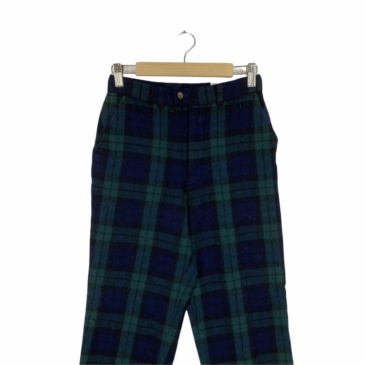 J. Press × Vintage Vintage J PRESS Checkered Tartan Slacks Casual Pants Size US 26 / EU 42 - 4 Thumbnail