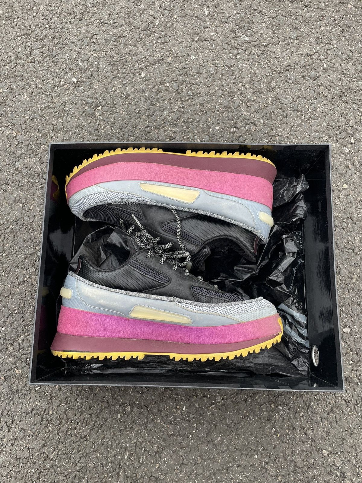 factory purchase RAF SIMONS PLATFORM LACE | www.fcbsudan.com