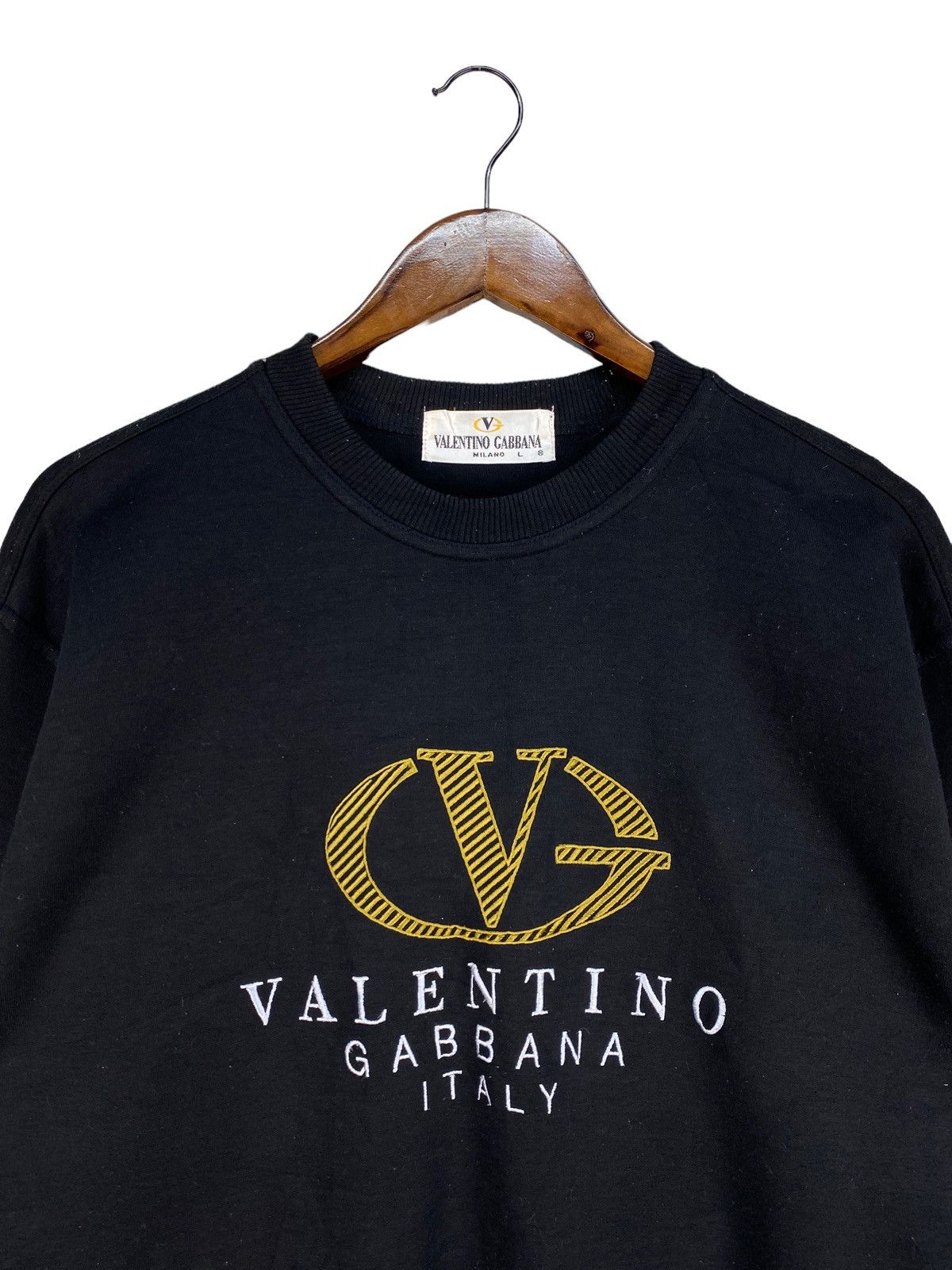 Vintage Valentino Gabbana Sweatshirt Size US L / EU 52-54 / 3 - 2 Thumbnail