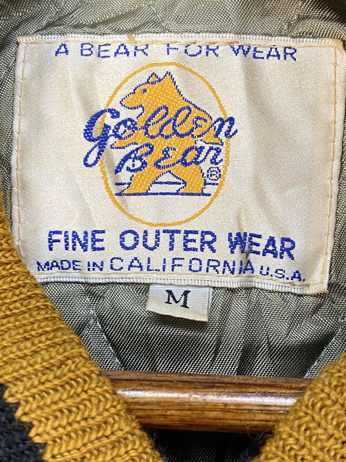 Golden Bear Vintage Golden Bear Varsity Jacket Size US M / EU 48-50 / 2 - 9 Thumbnail