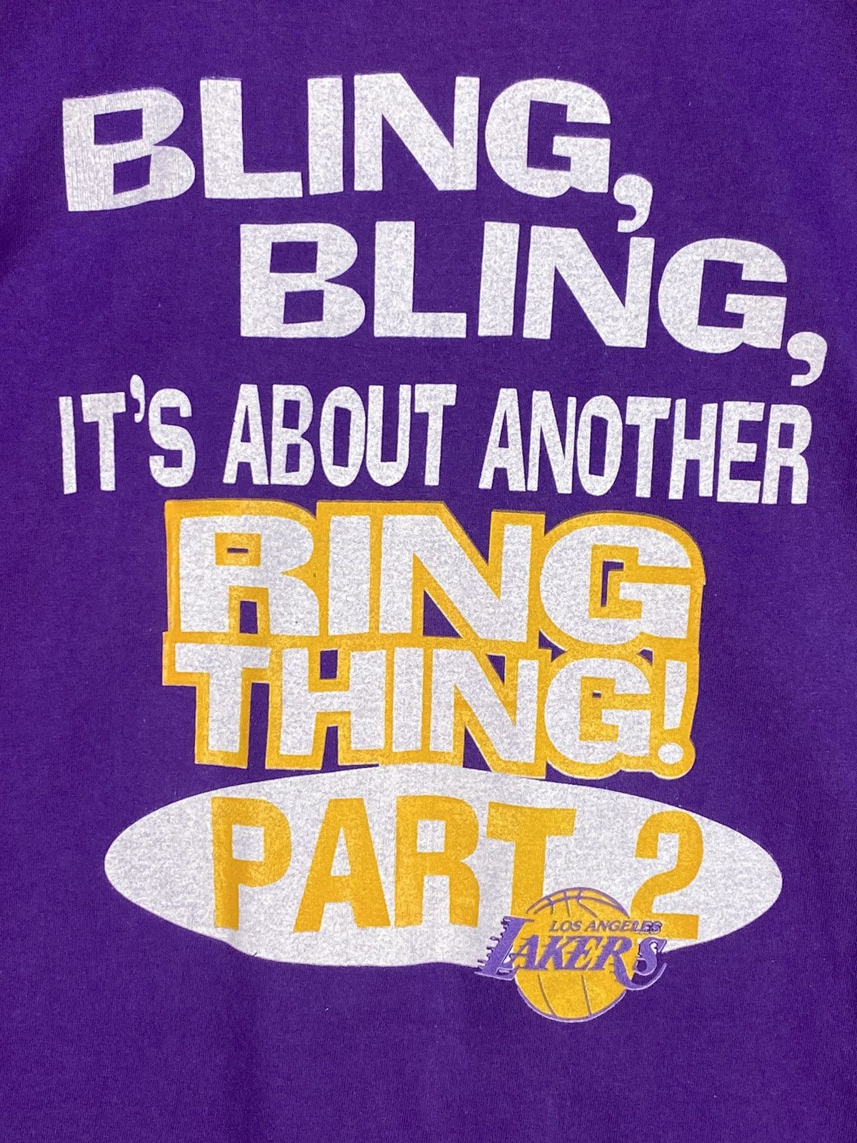 NBA Vintage Los Angeles Lakers Pacific Divison Champs 2001 Size US XXL / EU 58 / 5 - 4 Thumbnail