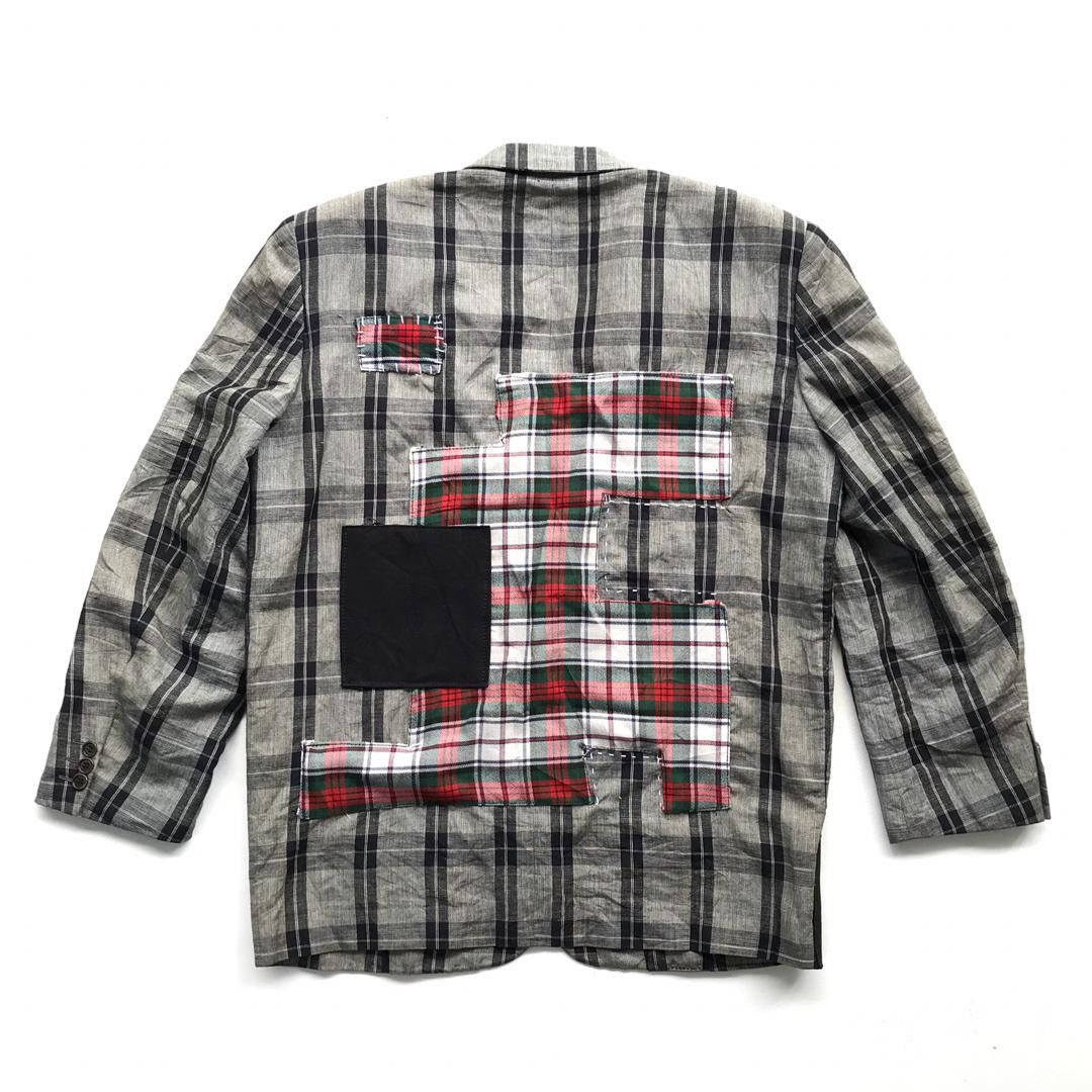 Comme des Garcons Vintage COMME des GARÇONS Homme Boho Patchwork Blazer/Jacket Size US M / EU 48-50 / 2 - 9 Thumbnail