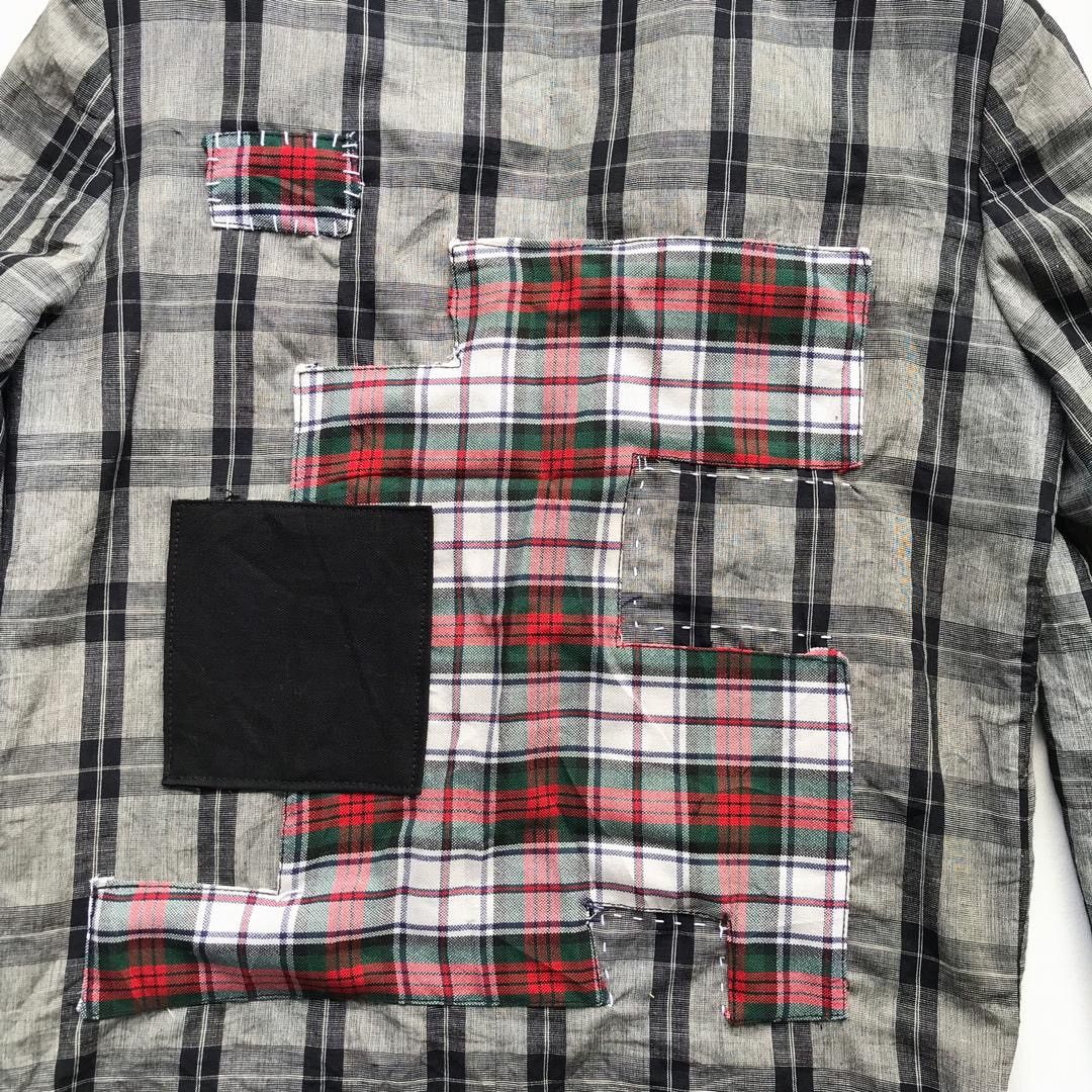 Comme des Garcons Vintage COMME des GARÇONS Homme Boho Patchwork Blazer/Jacket Size US M / EU 48-50 / 2 - 10 Thumbnail