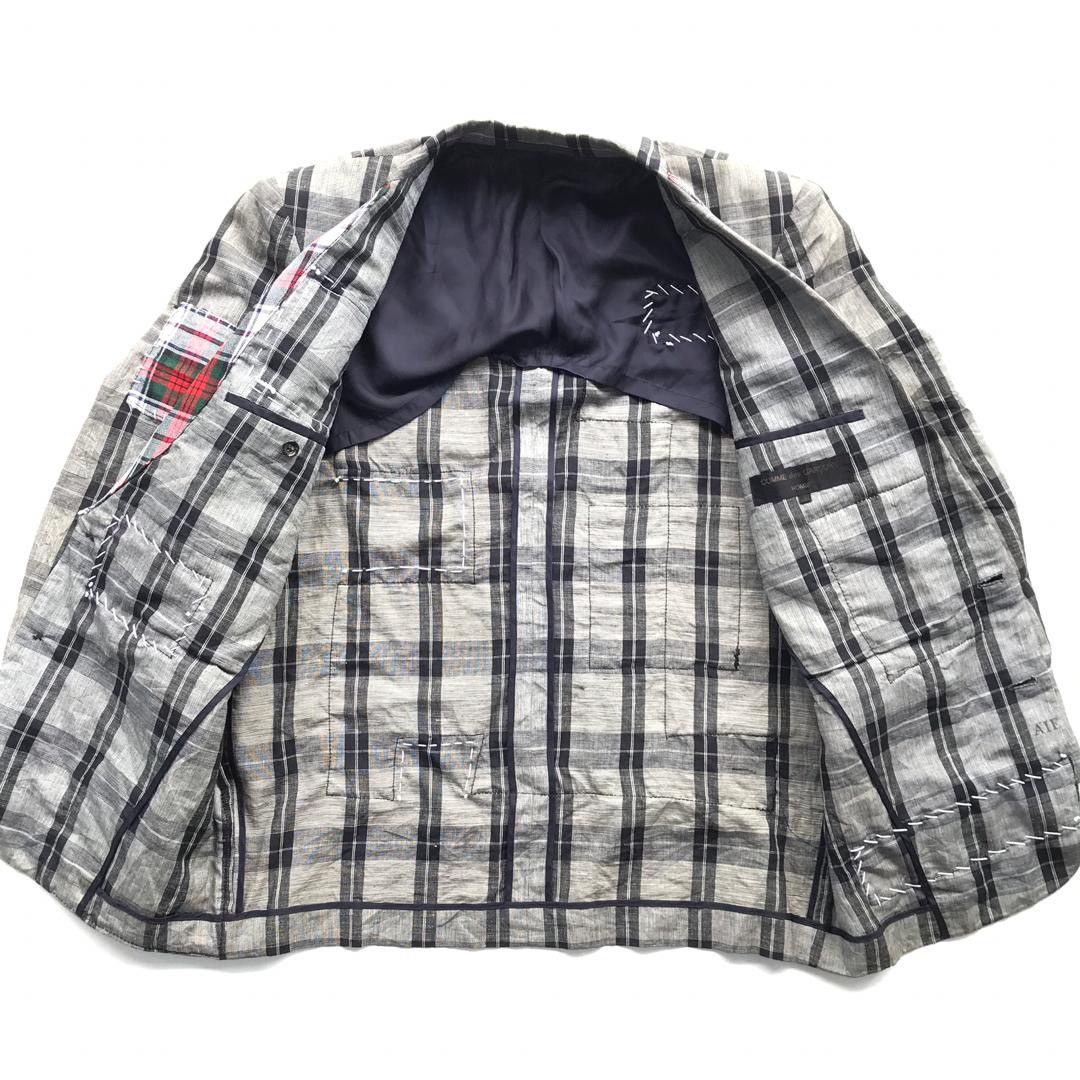 Comme des Garcons Vintage COMME des GARÇONS Homme Boho Patchwork Blazer/Jacket Size US M / EU 48-50 / 2 - 8 Thumbnail