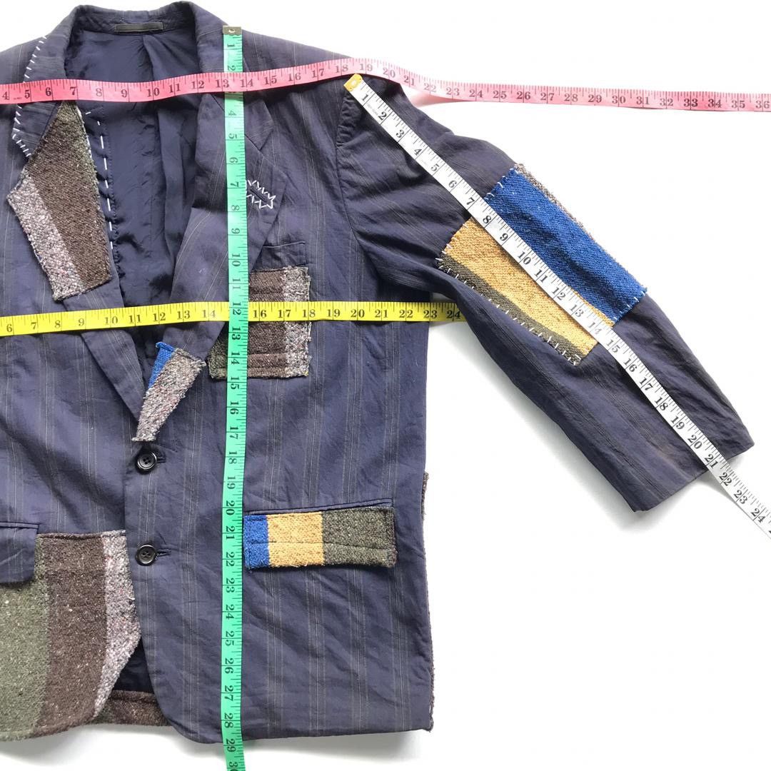 Comme des Garcons Vintage COMME des GARÇONS Boho Patcwork Blazer/Jacket Size US S / EU 44-46 / 1 - 3 Thumbnail