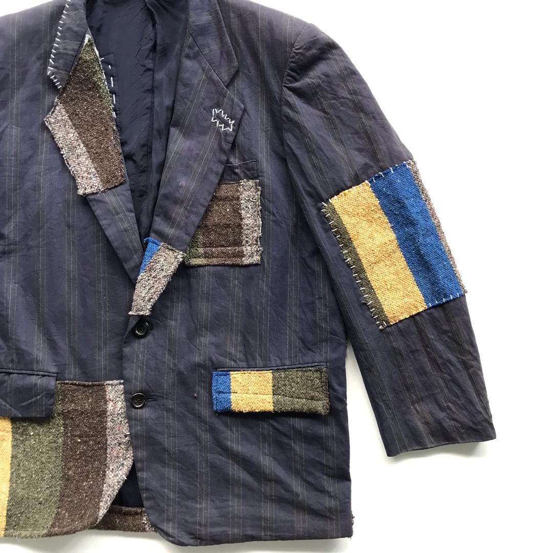 Comme des Garcons Vintage COMME des GARÇONS Boho Patcwork Blazer/Jacket Size US S / EU 44-46 / 1 - 7 Thumbnail