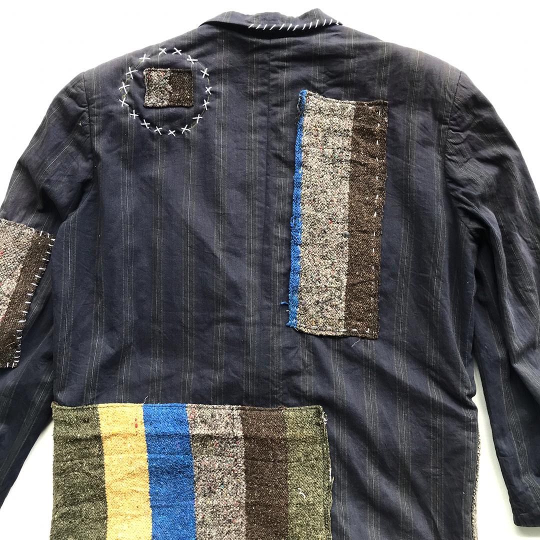 Comme des Garcons Vintage COMME des GARÇONS Boho Patcwork Blazer/Jacket Size US S / EU 44-46 / 1 - 10 Thumbnail