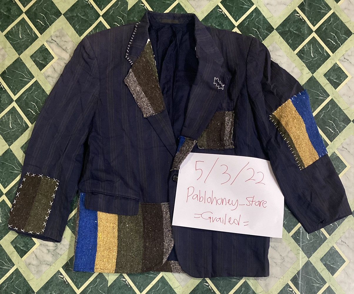Comme des Garcons Vintage COMME des GARÇONS Boho Patcwork Blazer/Jacket Size US S / EU 44-46 / 1 - 12 Thumbnail