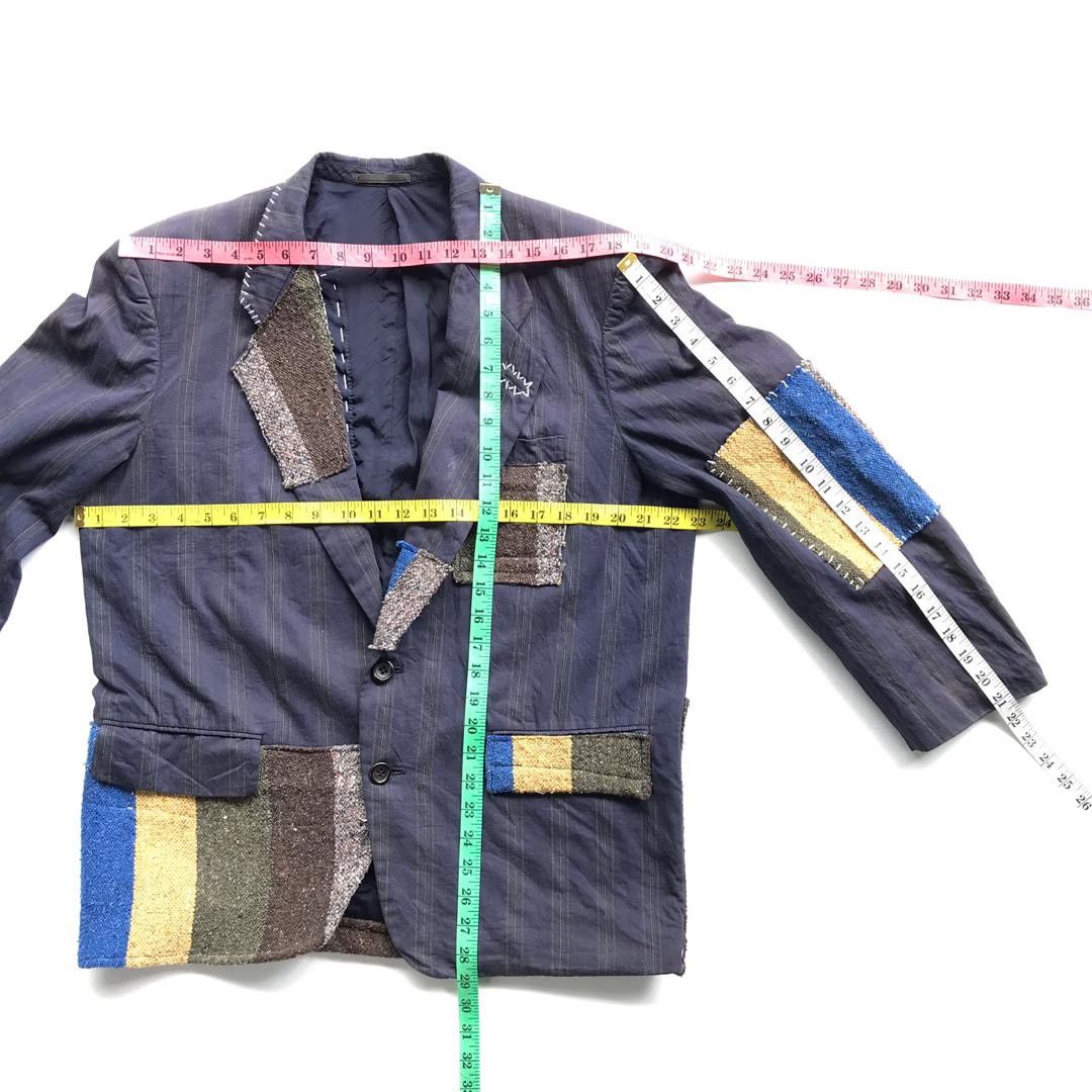 Comme des Garcons Vintage COMME des GARÇONS Boho Patcwork Blazer/Jacket Size US S / EU 44-46 / 1 - 2 Thumbnail