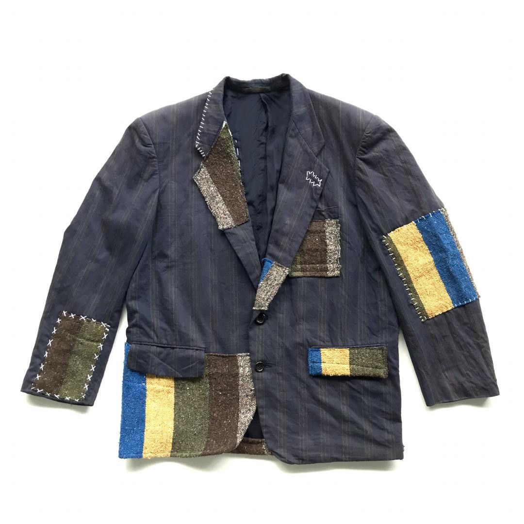 Comme des Garcons Vintage COMME des GARÇONS Boho Patcwork Blazer/Jacket Size US S / EU 44-46 / 1 - 4 Thumbnail