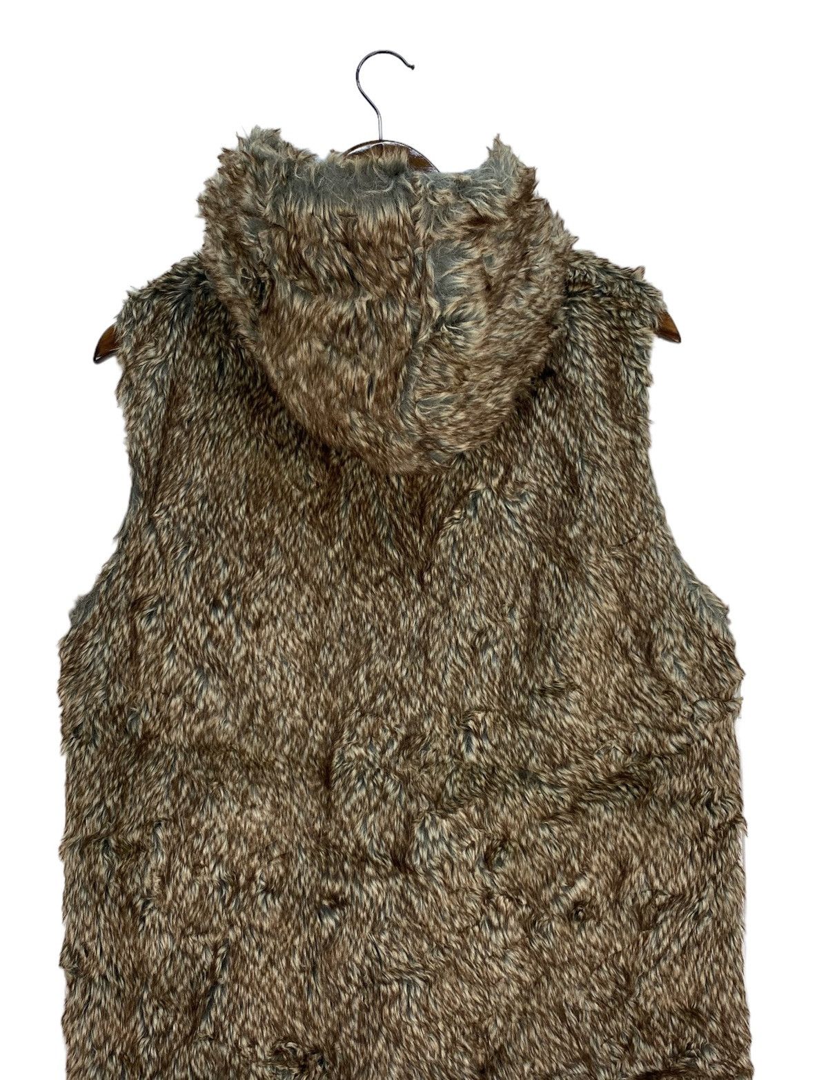 Japanese Brand ❗️NICE DESIGN❗️Fur Vest Hoodies Size US L / EU 52-54 / 3 - 4 Thumbnail
