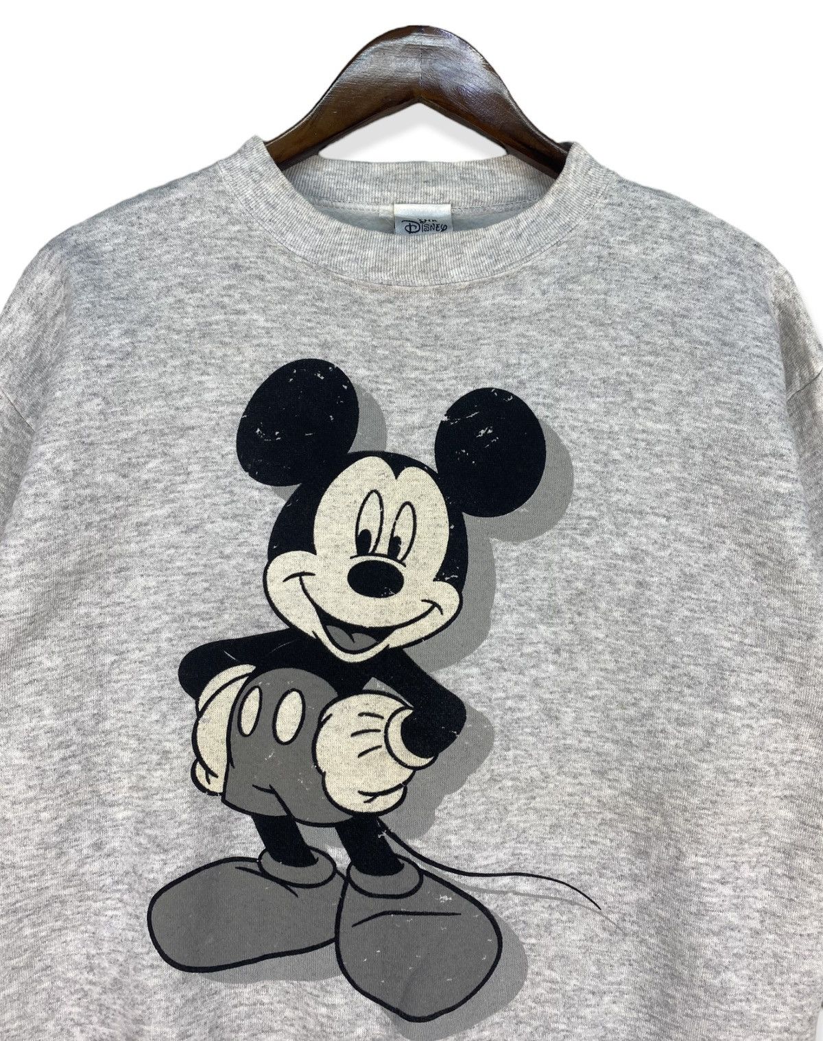 Disney Vintage 90s Mickey Sweatshirt Size US L / EU 52-54 / 3 - 2 Thumbnail