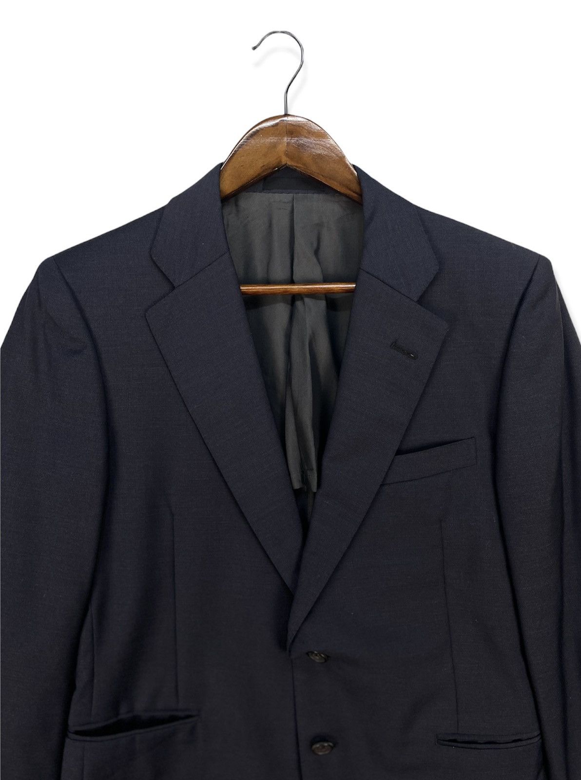 Burberry Vintage Burberry Wool&Mohair Blazer/Coat Size US M / EU 48-50 / 2 - 2 Thumbnail