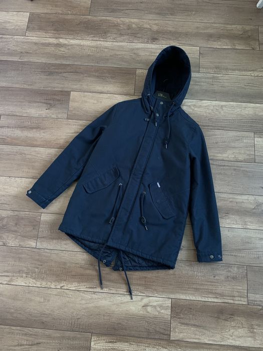 Carhartt clash hot sale parka navy