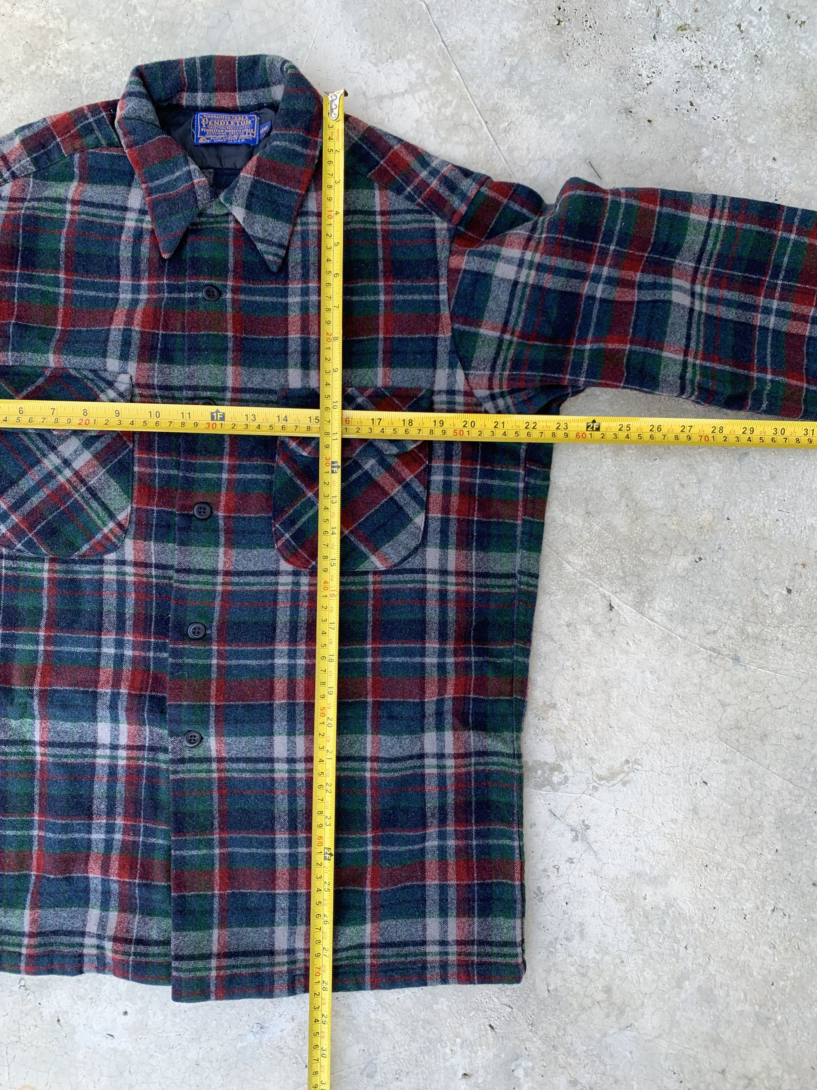 Pendleton Vintage 80s Pendleton Plaid Wool Flannel Blanket Tartan Size US M / EU 48-50 / 2 - 6 Thumbnail