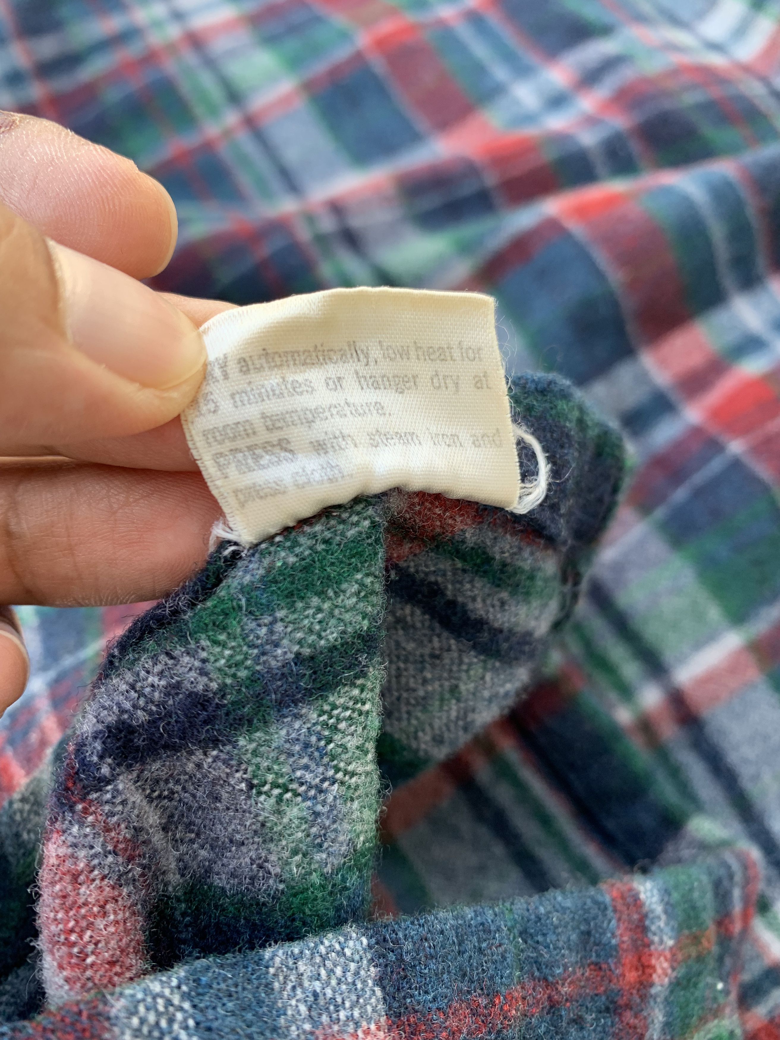 Pendleton Vintage 80s Pendleton Plaid Wool Flannel Blanket Tartan Size US M / EU 48-50 / 2 - 14 Thumbnail