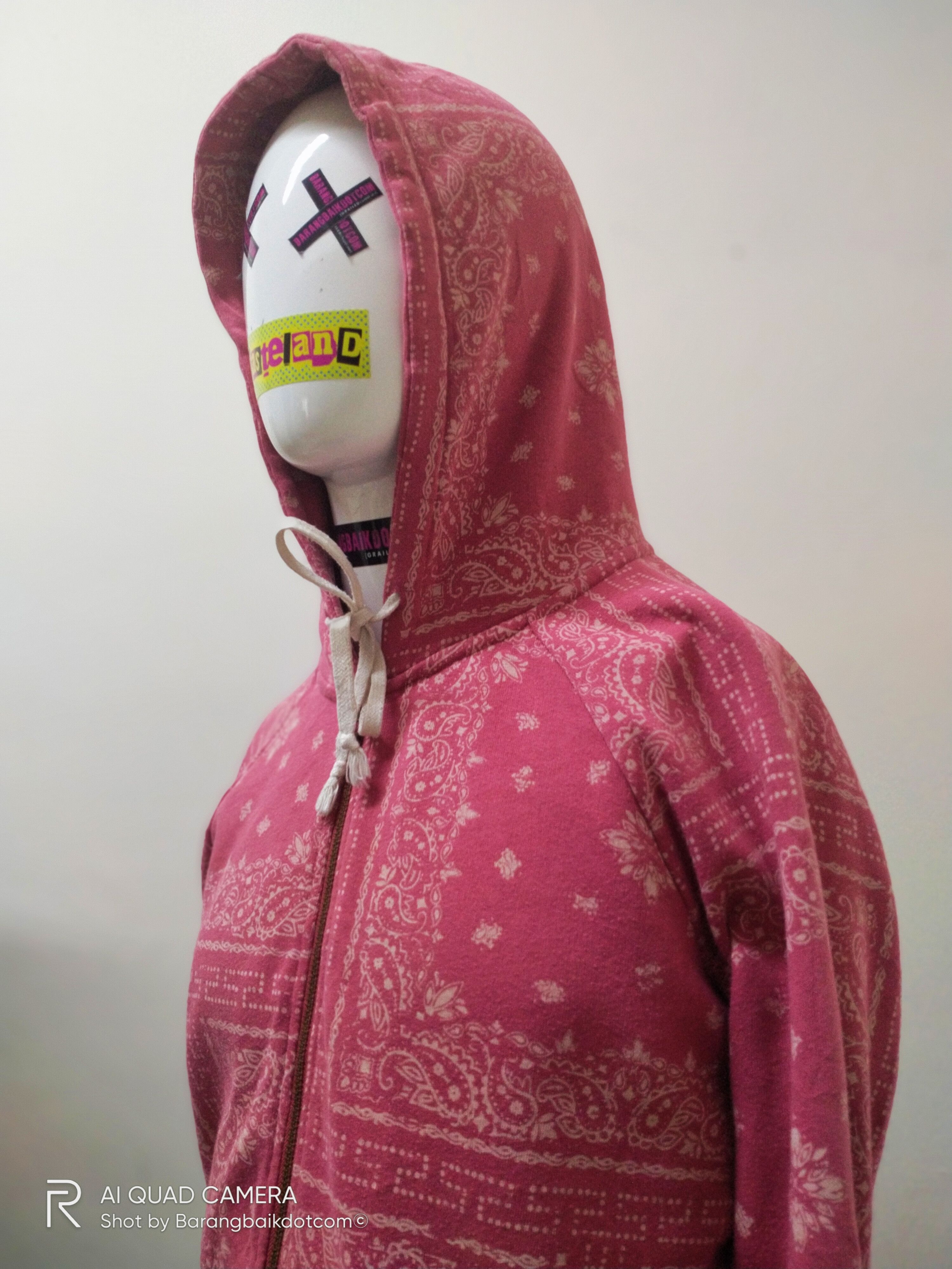 Japanese Brand Sonoma paisley full print zipper hoodie Size US L / EU 52-54 / 3 - 4 Thumbnail