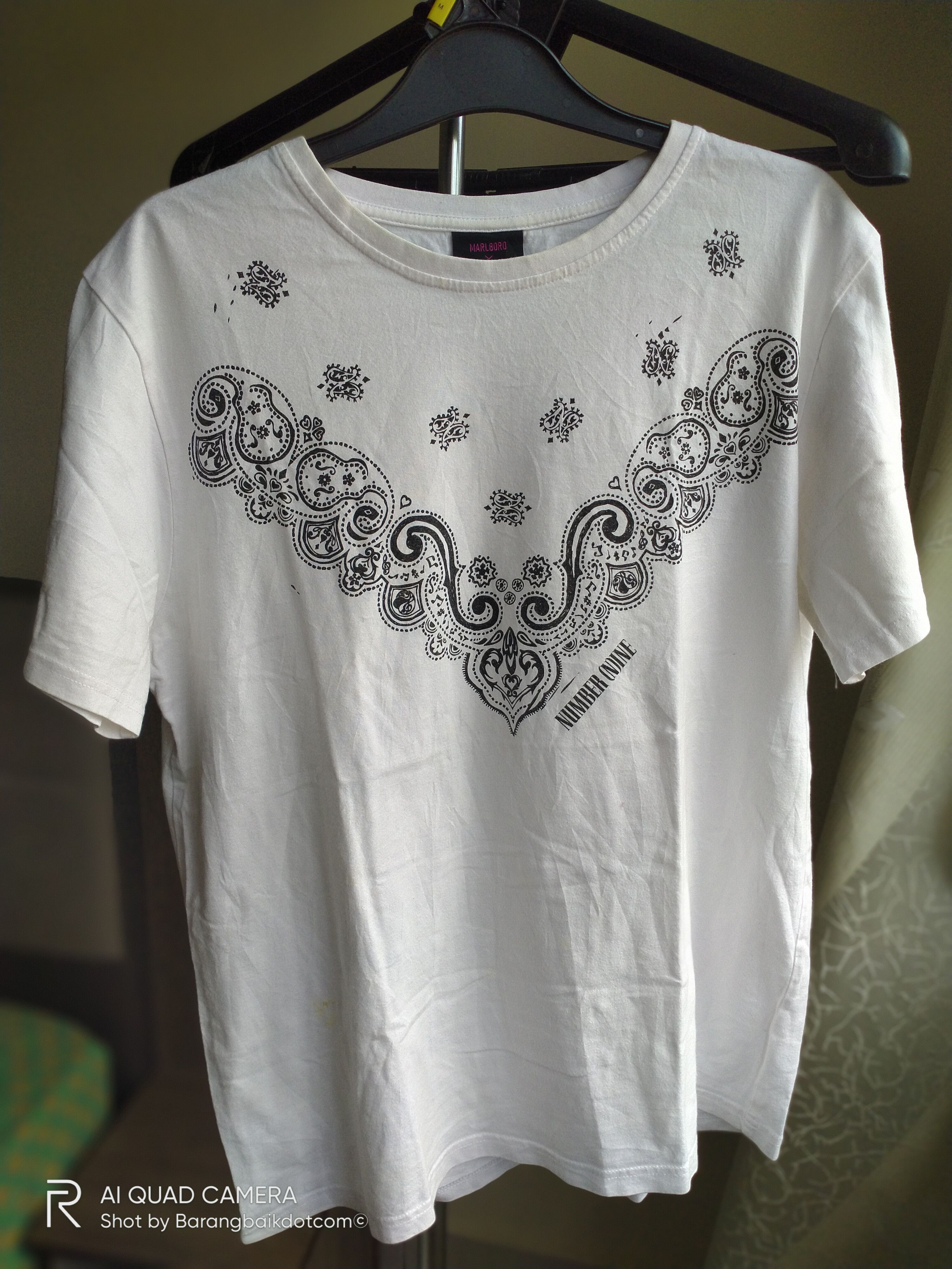 Marlboro × Number (N)ine × Takahiromiyashita The Soloist. NUMBER (N)INE x MARLBORO Paisley T-shirt Size US M / EU 48-50 / 2 - 1 Thumbnail