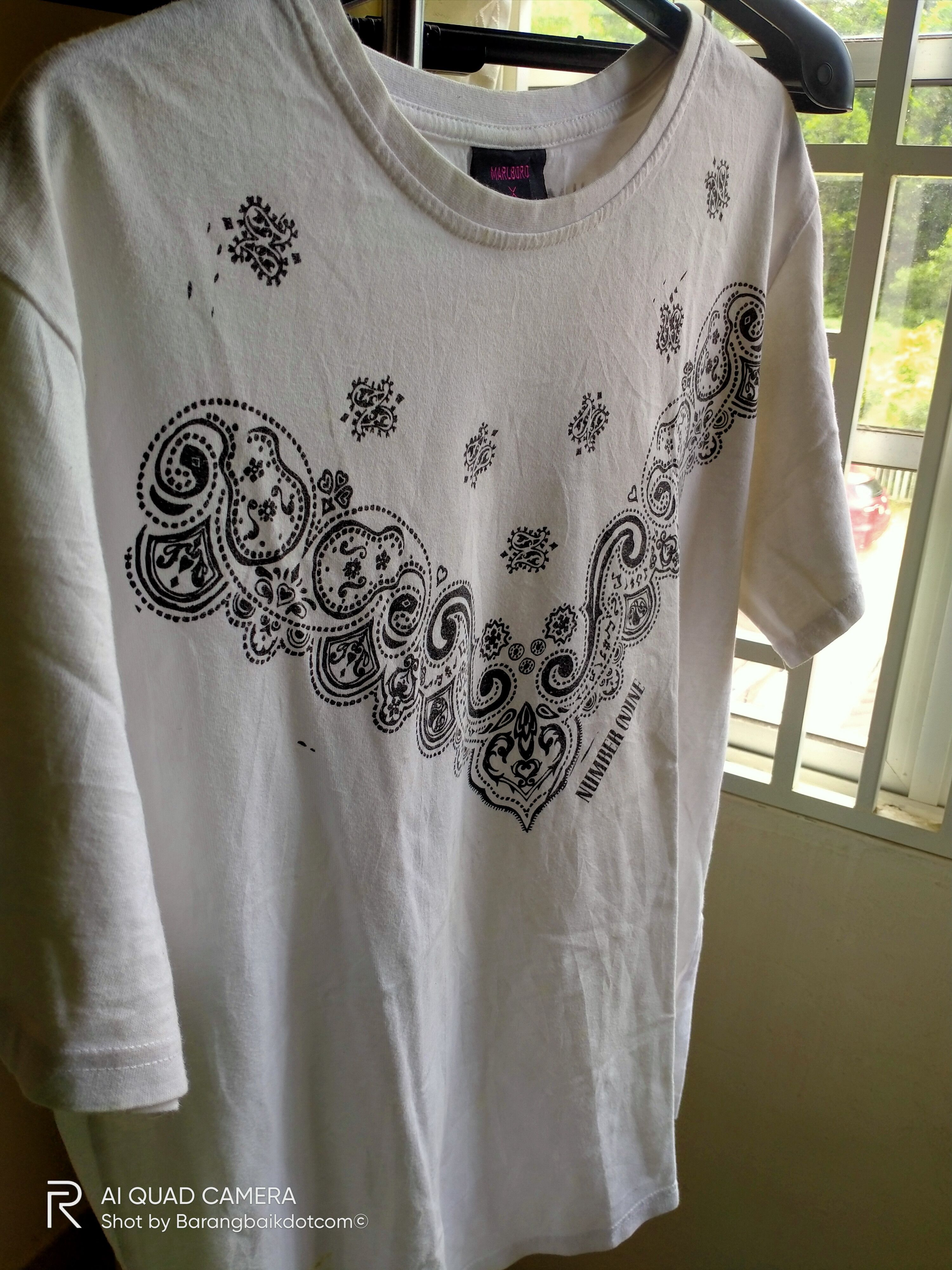 Marlboro × Number (N)ine × Takahiromiyashita The Soloist. NUMBER (N)INE x MARLBORO Paisley T-shirt Size US M / EU 48-50 / 2 - 2 Thumbnail