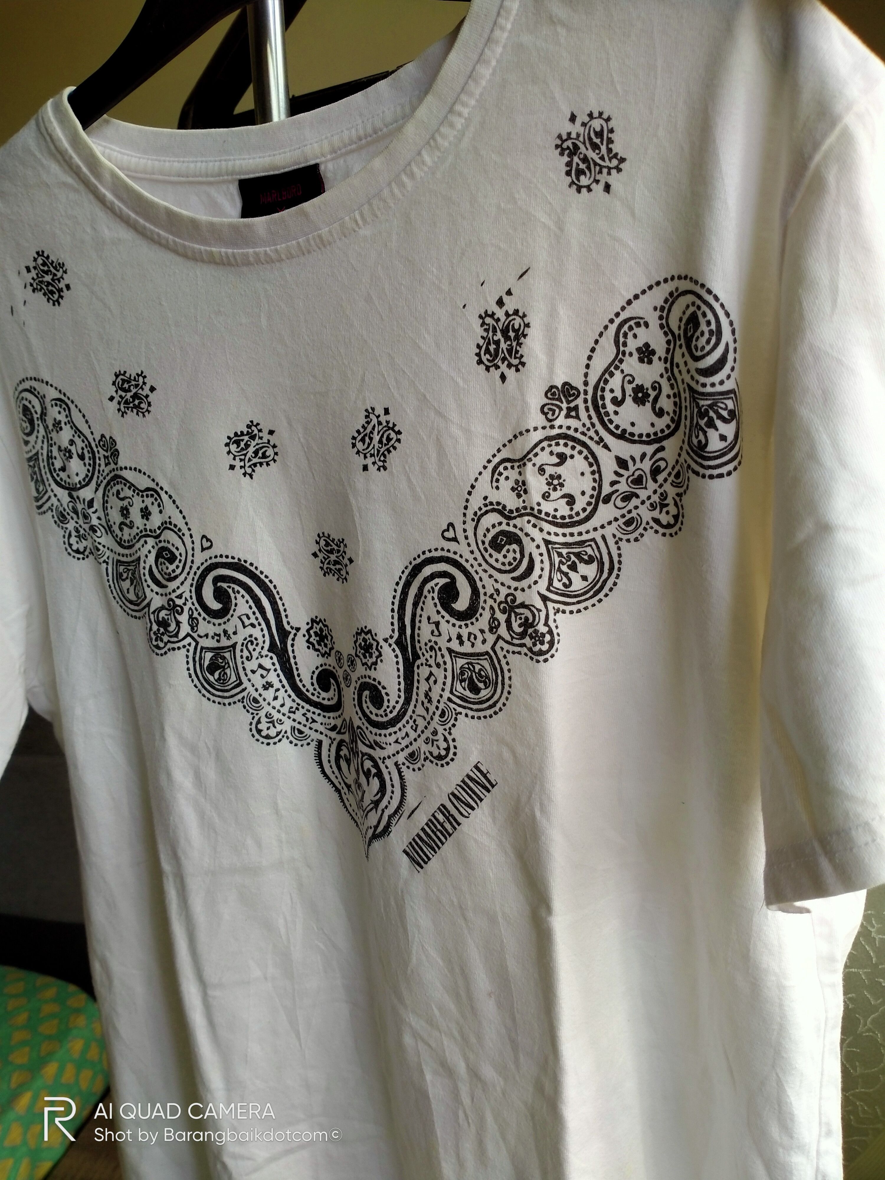 Marlboro × Number (N)ine × Takahiromiyashita The Soloist. NUMBER (N)INE x MARLBORO Paisley T-shirt Size US M / EU 48-50 / 2 - 3 Thumbnail