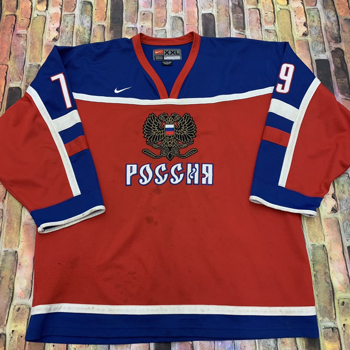 NHL × Nike × Vintage Vintage Russia jersey Size US XXL / EU 58 / 5 - 1 Thumbnail