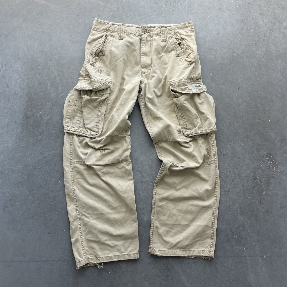 JNCO × Japanese Brand × Vintage Crazy Vintage Y2K Baggy Cargo Pants JNCO Style Essential Size US 32 / EU 48 - 1 Thumbnail
