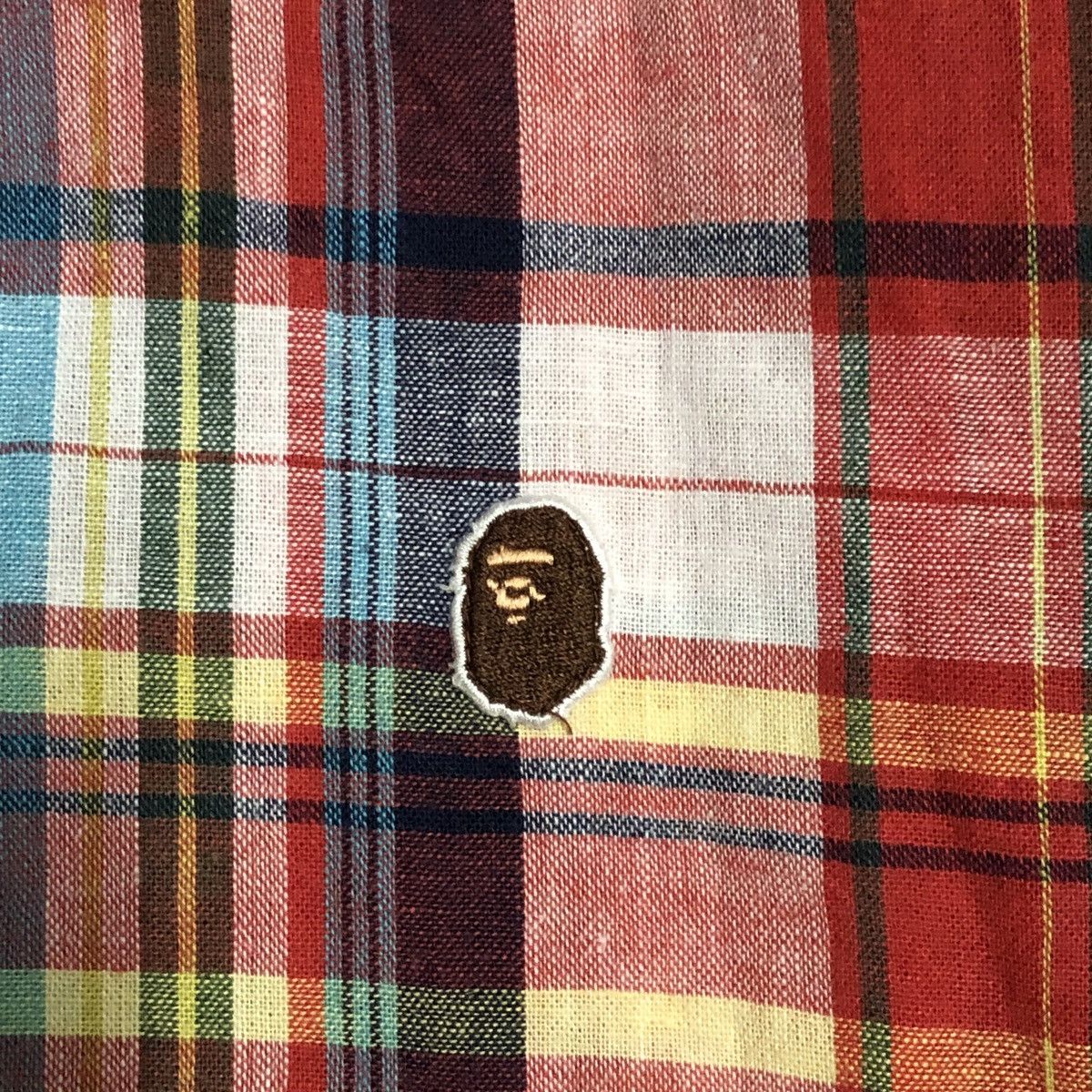 Bape Bape A Bathing Ape Plaid Flannel Size US L / EU 52-54 / 3 - 3 Thumbnail