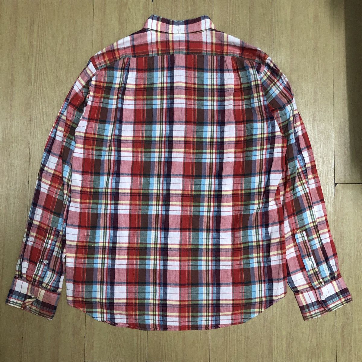 Bape Bape A Bathing Ape Plaid Flannel Size US L / EU 52-54 / 3 - 2 Thumbnail
