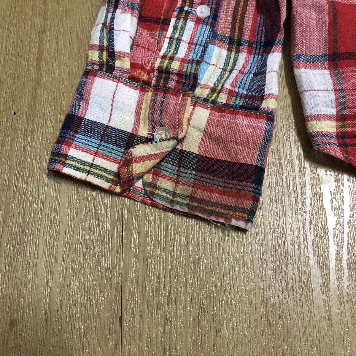 Bape Bape A Bathing Ape Plaid Flannel Size US L / EU 52-54 / 3 - 6 Thumbnail