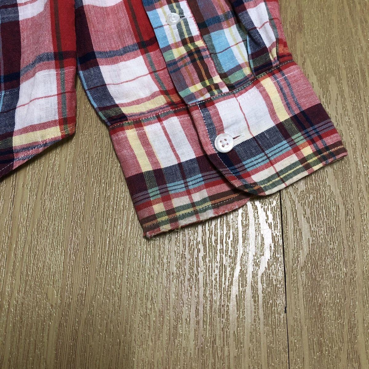 Bape Bape A Bathing Ape Plaid Flannel Size US L / EU 52-54 / 3 - 7 Thumbnail