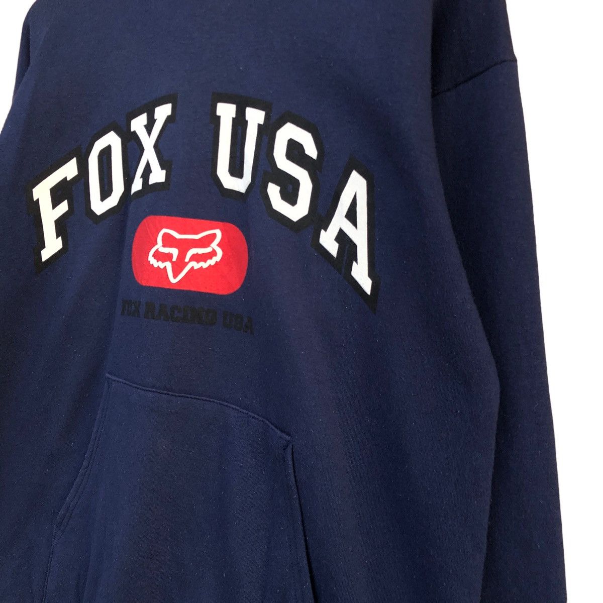 Fox Racing × Vintage Vintage 90s Fox Racing Hoodie Size US S / EU 44-46 / 1 - 6 Thumbnail