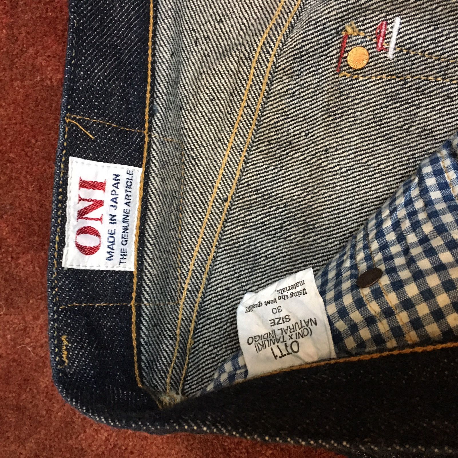Oni × Tanuki OTT1 Natural Indigo Size US 30 / EU 46 - 11 Thumbnail