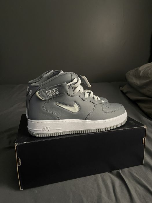 Air Force 1 Mid QS Jewel NYC Cool Grey