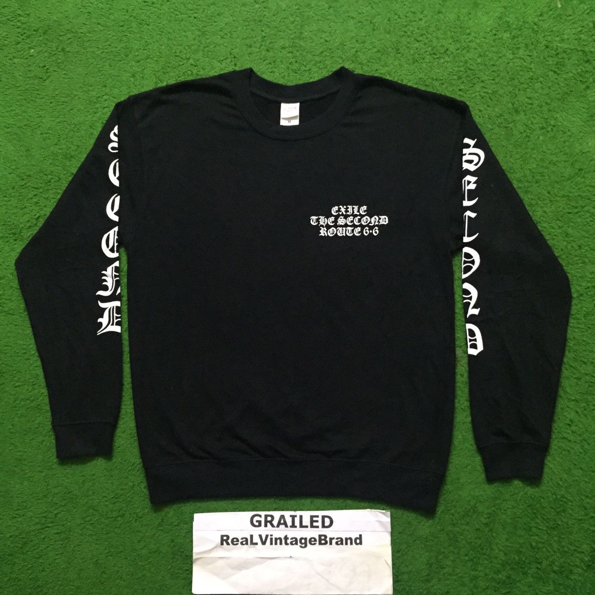 Band Tees × Japanese Brand Vintage Band Tees Exile The Secons Crewneck Sweatshirt Size US M / EU 48-50 / 2 - 1 Thumbnail