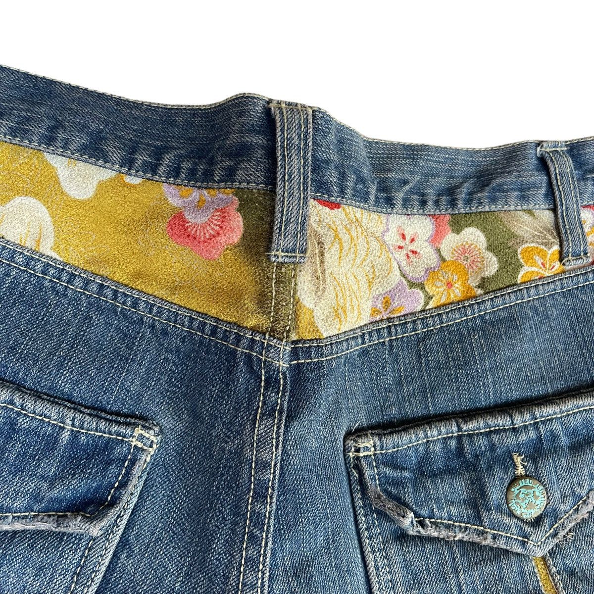 Beauty Beast × Japanese Brand RARE💥B S Raw Limited Edition Japanase Brand Nice Design Size US 31 - 13 Thumbnail