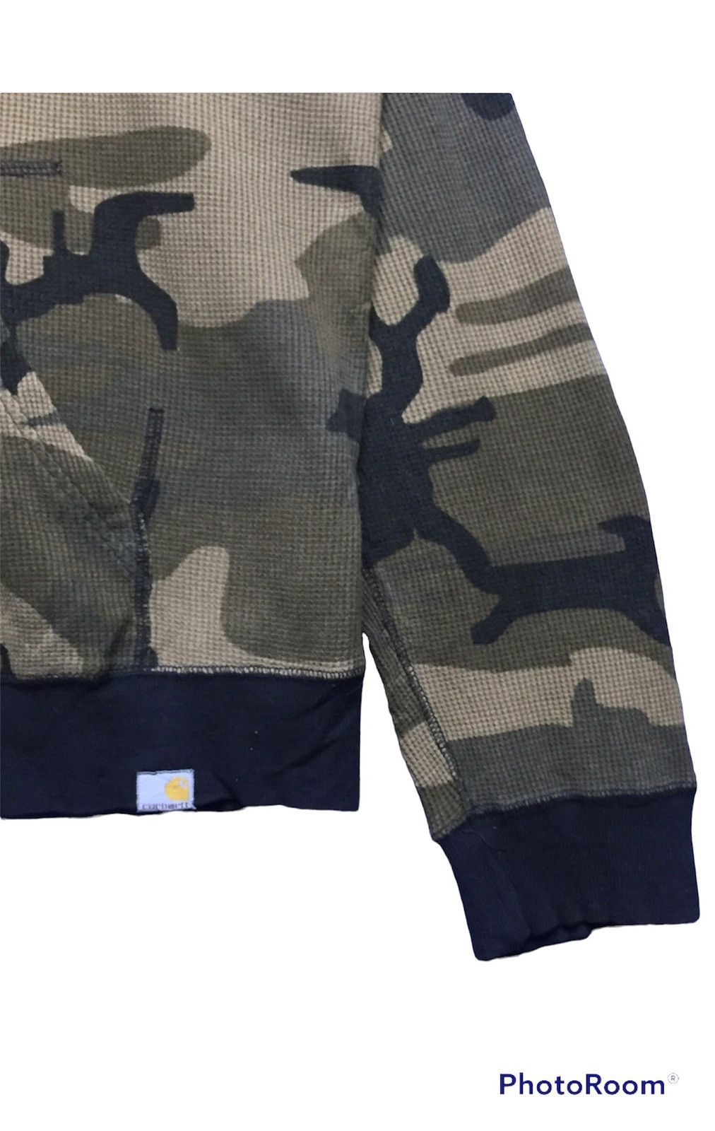 Carhartt Vintage Carhartt Camo Military Style Hoodie Size XXL Size US XXL / EU 58 / 5 - 4 Thumbnail