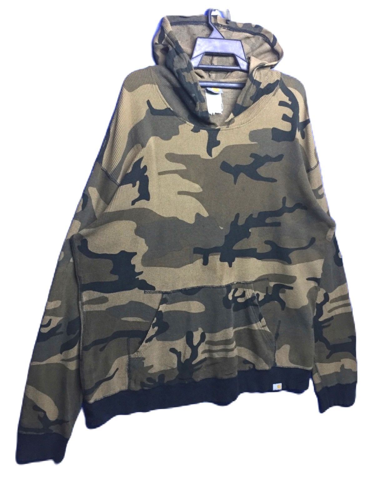 Carhartt Vintage Carhartt Camo Military Style Hoodie Size XXL Size US XXL / EU 58 / 5 - 2 Thumbnail