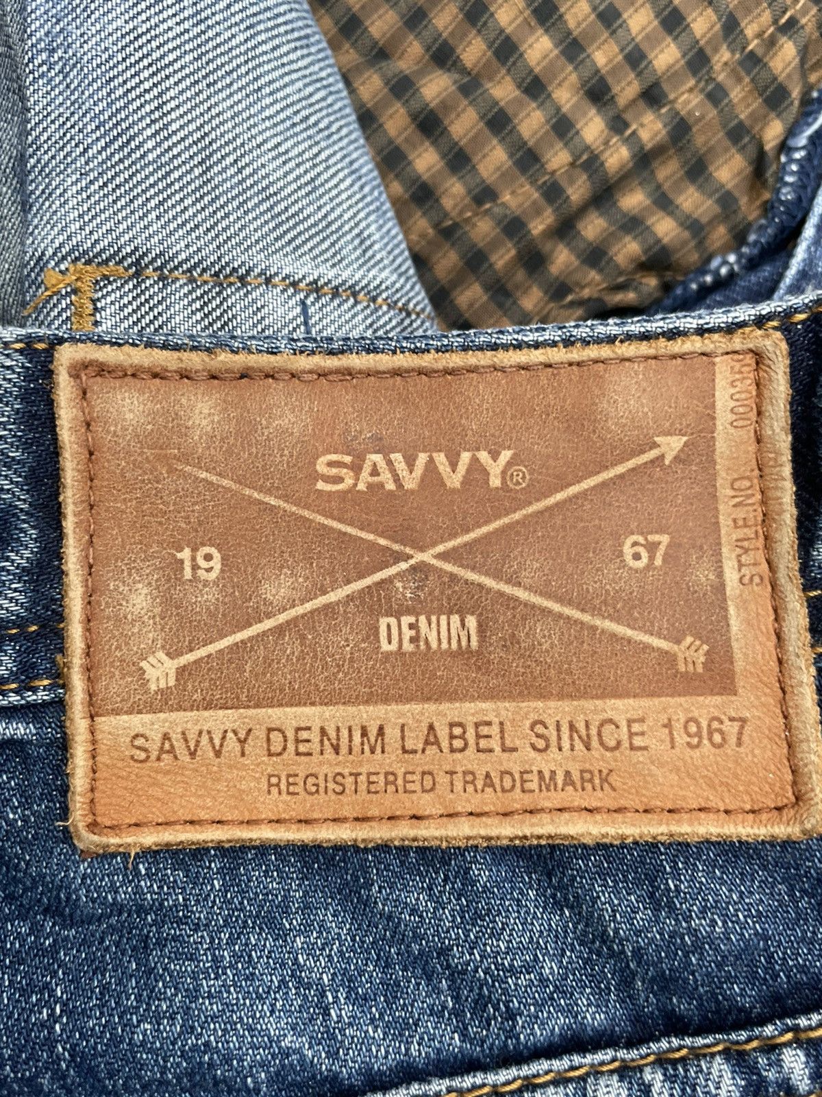 Other Savvy Jeans Aging Distresed Denim Size US 33 - 13 Thumbnail