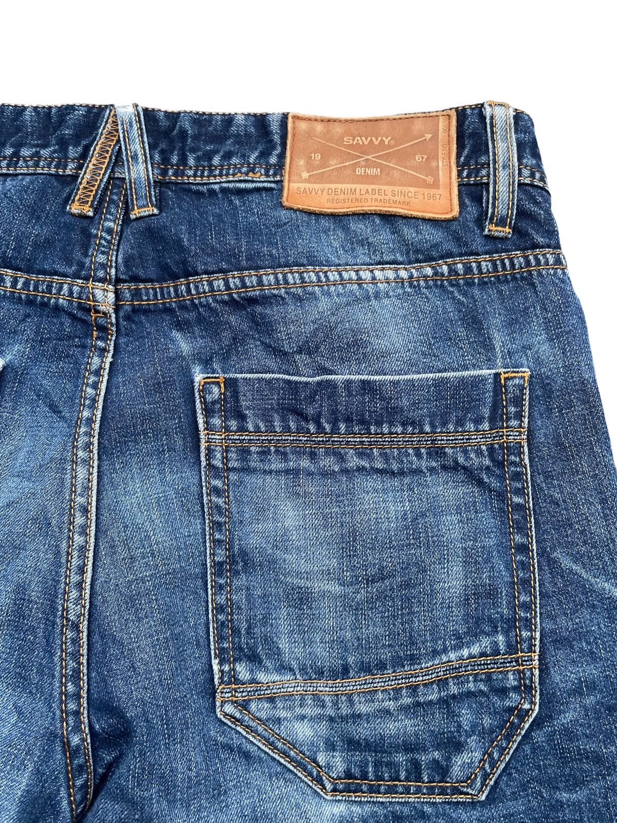 Other Savvy Jeans Aging Distresed Denim Size US 33 - 12 Thumbnail