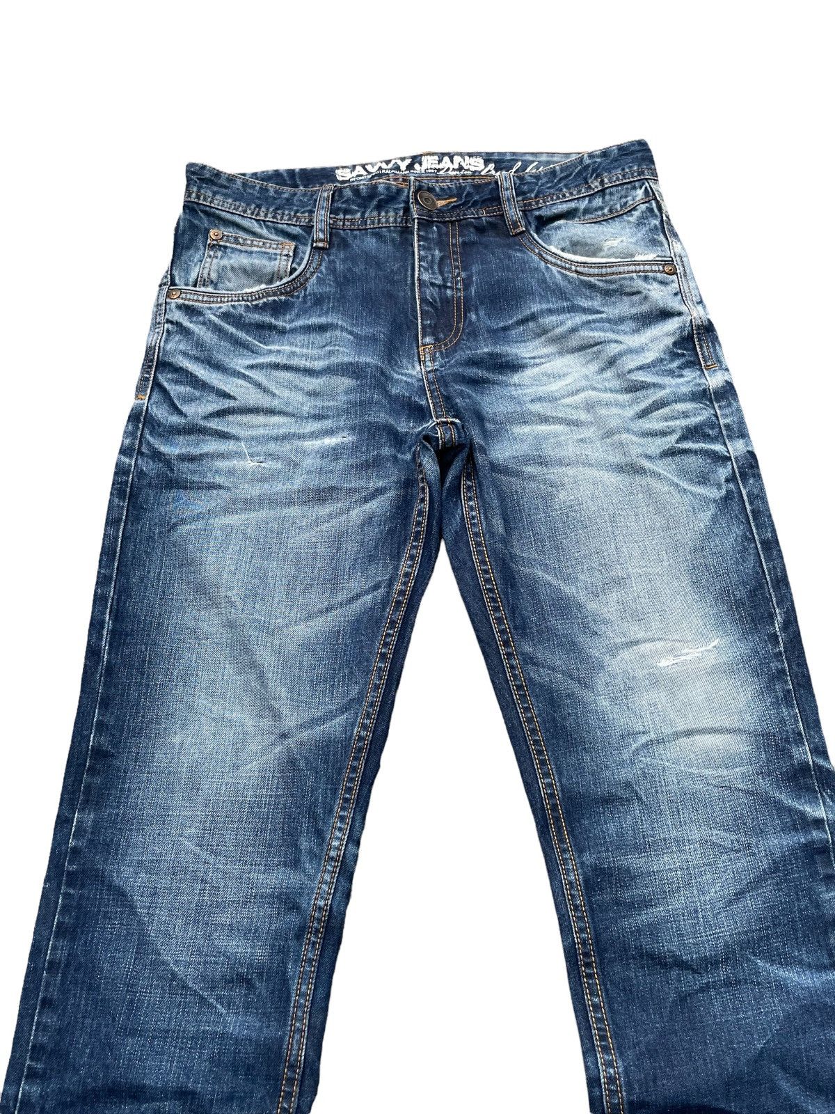 Other Savvy Jeans Distresed Denim Size US 33 - 4 Thumbnail