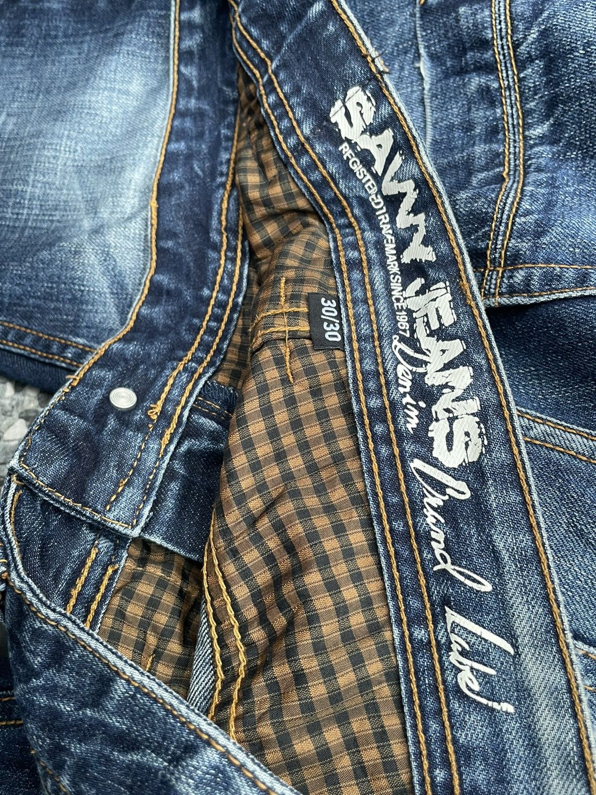 Other Savvy Jeans Distresed Denim Size US 33 - 20 Thumbnail