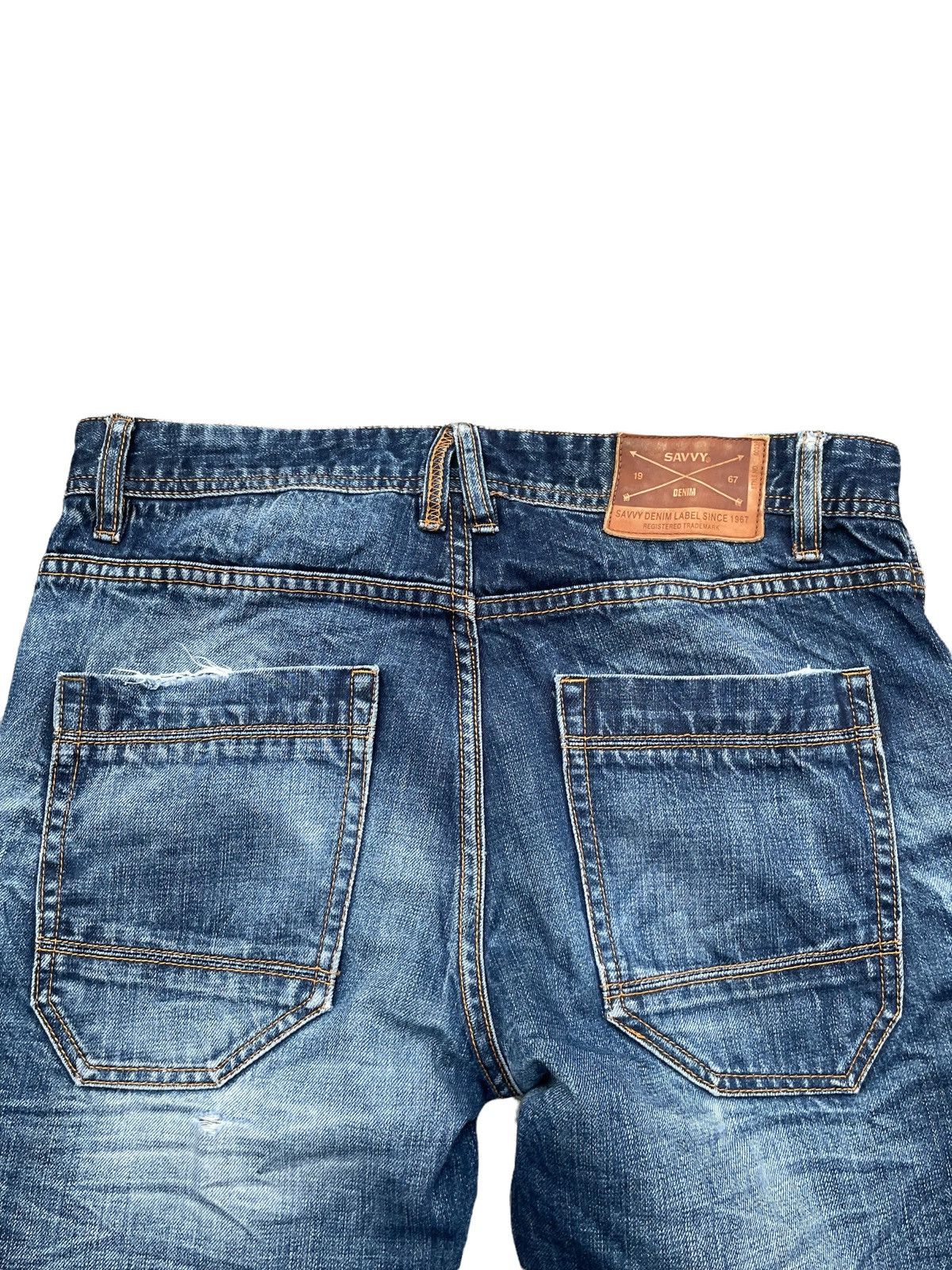 Other Savvy Jeans Distresed Denim Size US 33 - 15 Thumbnail
