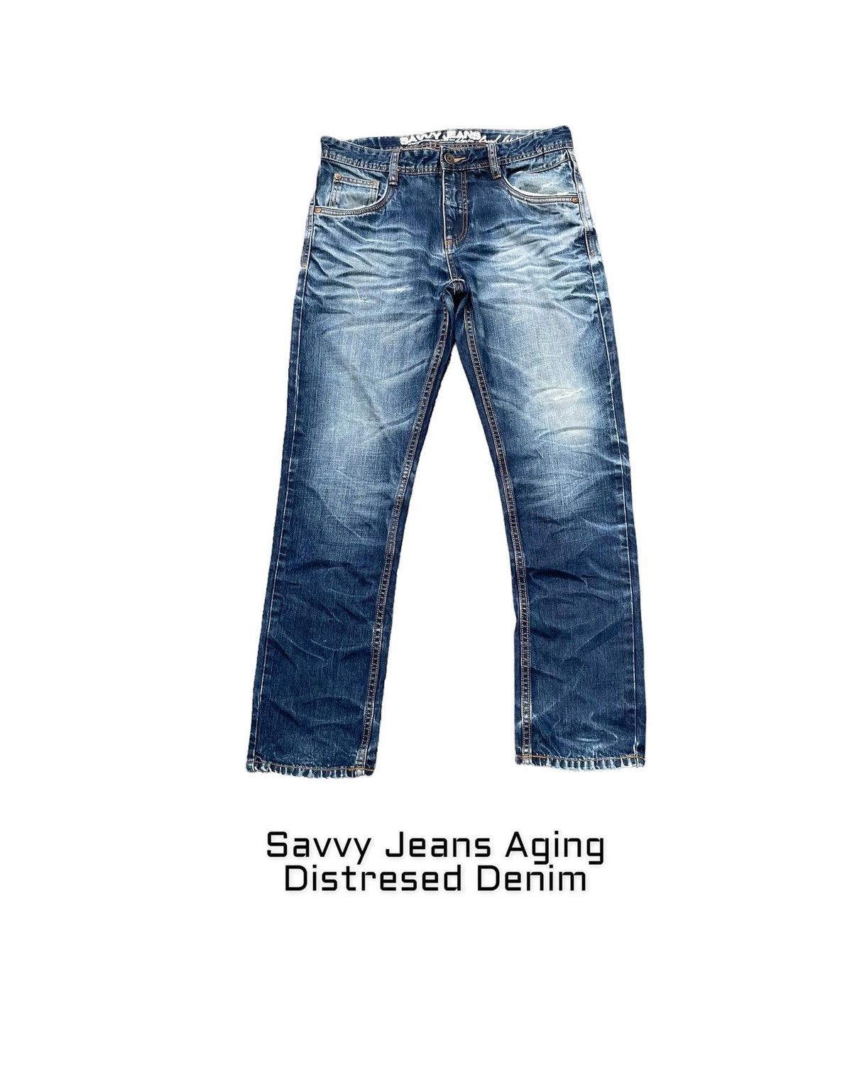 Other Savvy Jeans Distresed Denim Size US 33 - 1 Thumbnail