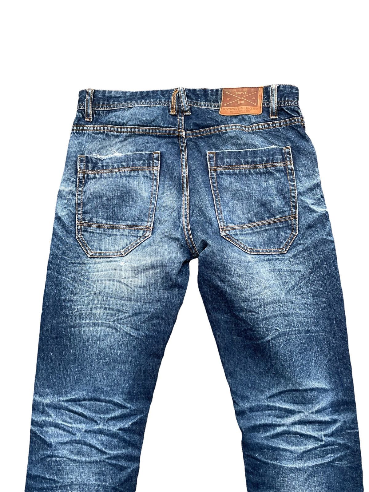 Other Savvy Jeans Distresed Denim Size US 33 - 13 Thumbnail